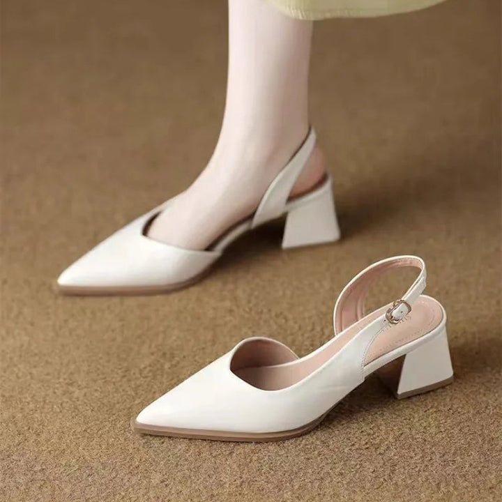 Serra Leather Heels