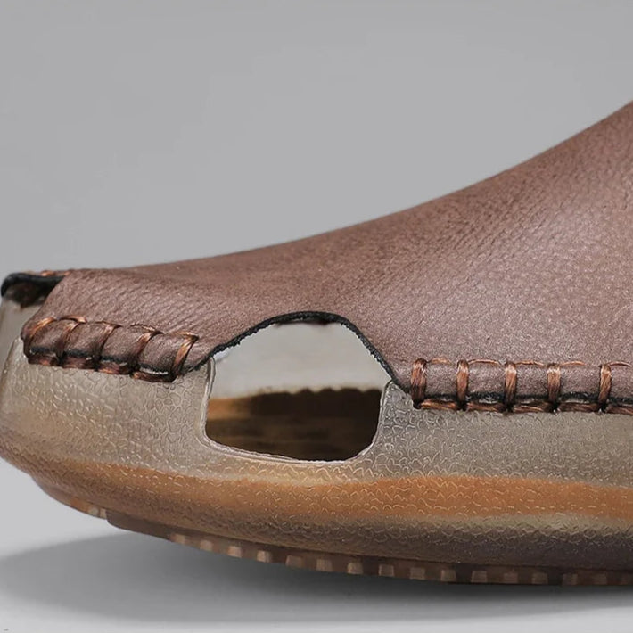 Bayford Leather Slides