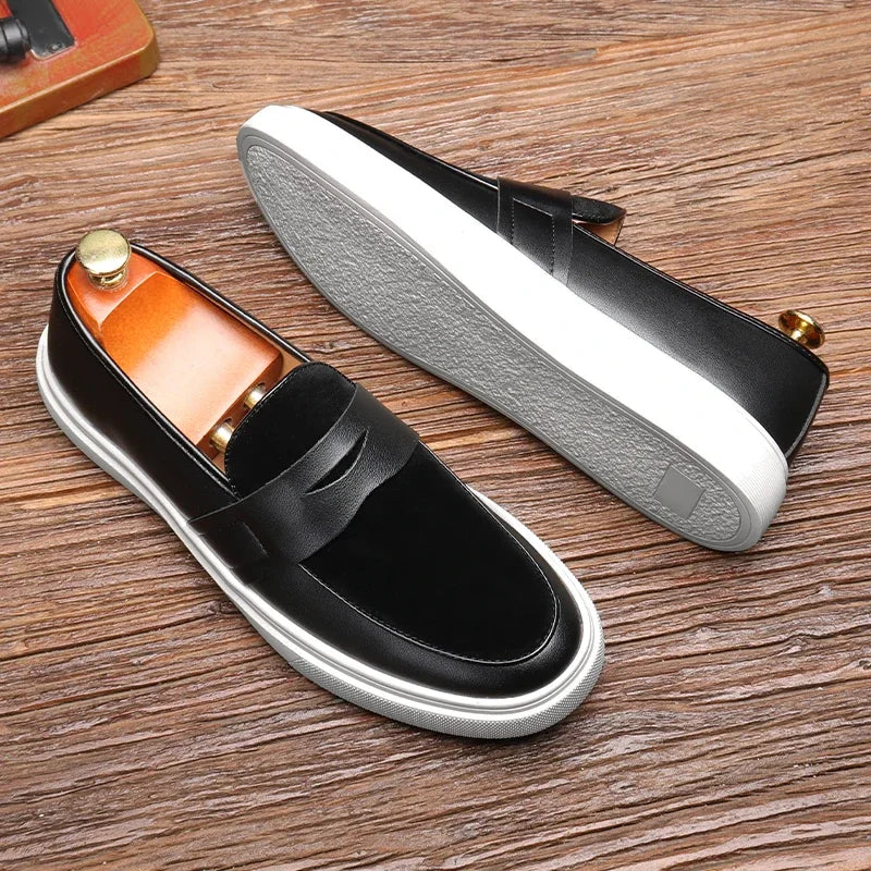 Belmont Leather Sneakers