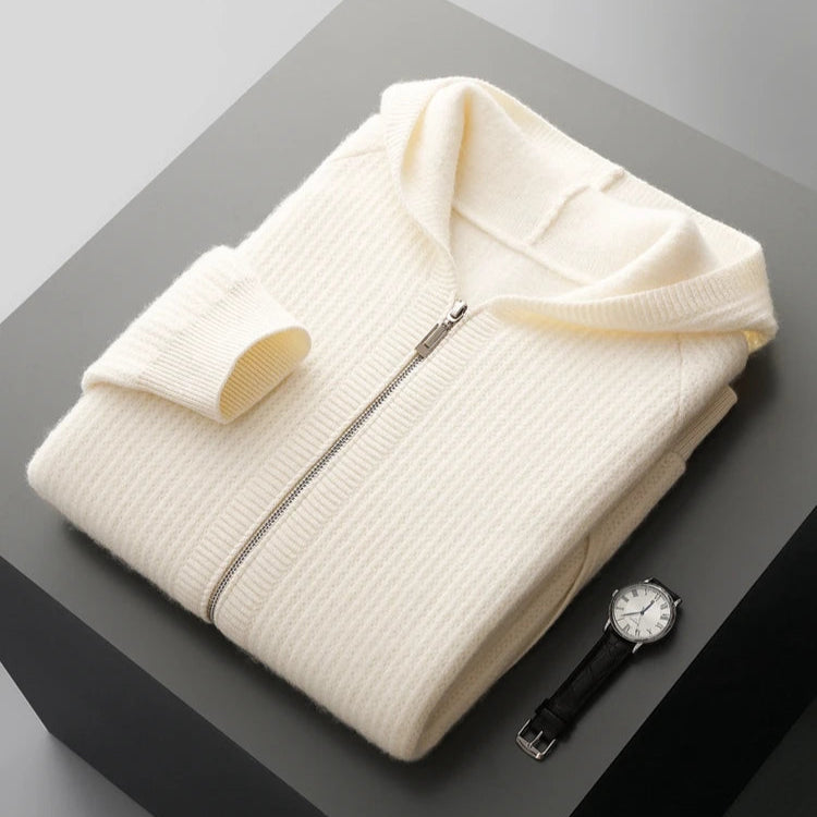 Sorrento Cashmere Zip Hoodie