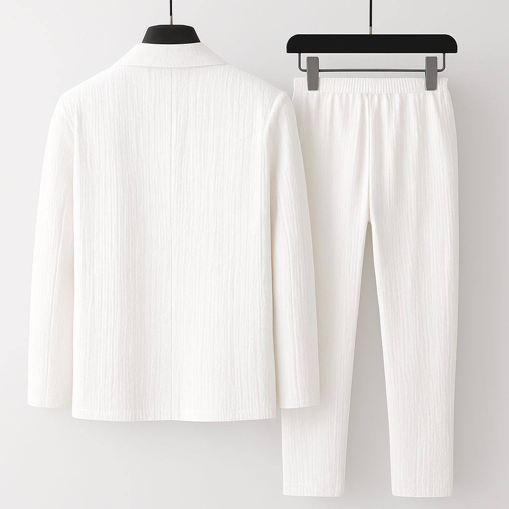 Alvari Linen Blazer Set