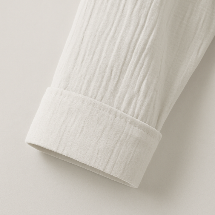 Marino Linen Hooded Shirt