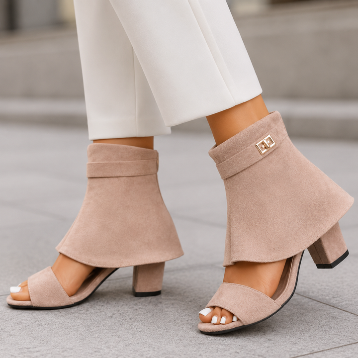 Celina Suede Heels