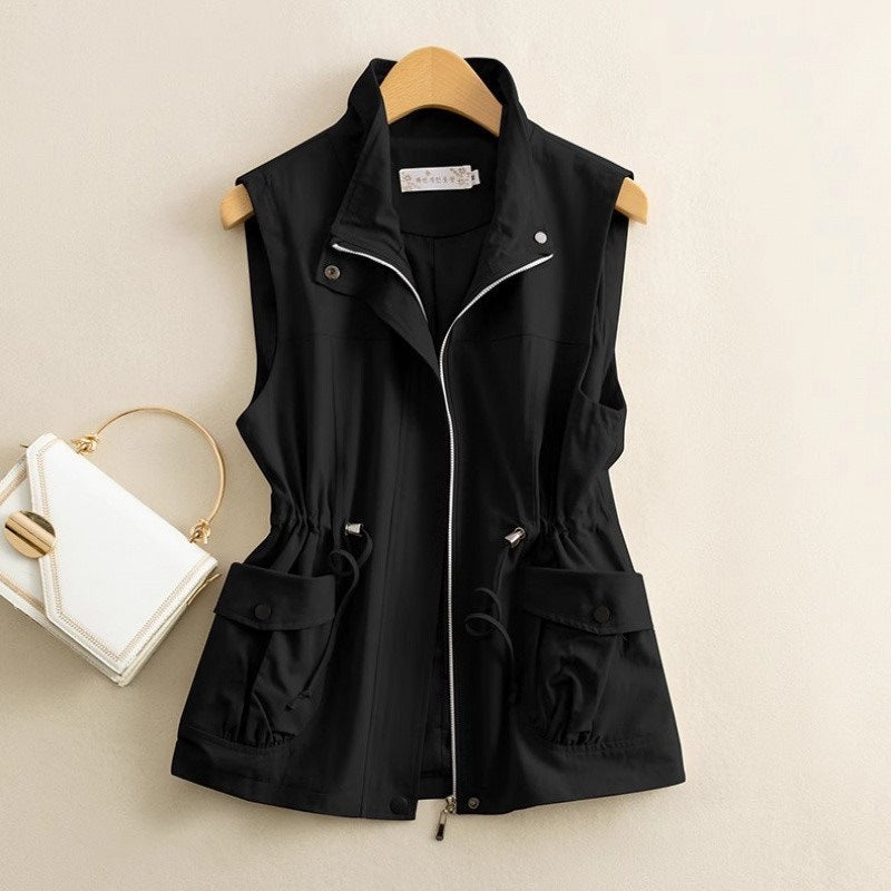 Calina Drawstring Vest