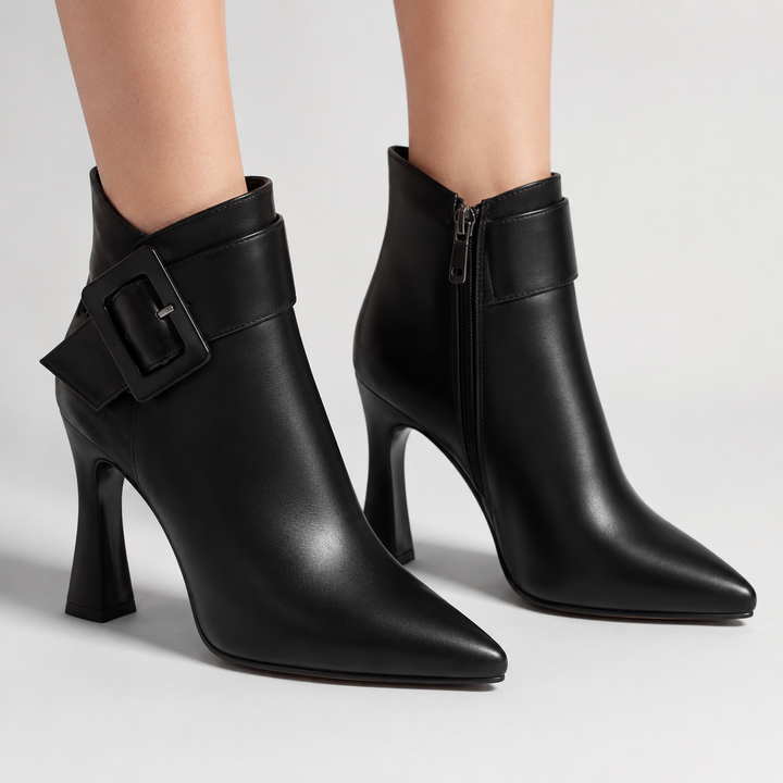 Lucia Leather Ankle Boots