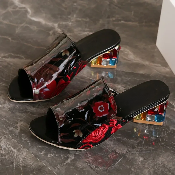 Arlena Mosaic Heels