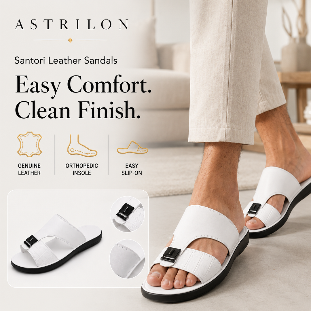 Santori Leather Sandals