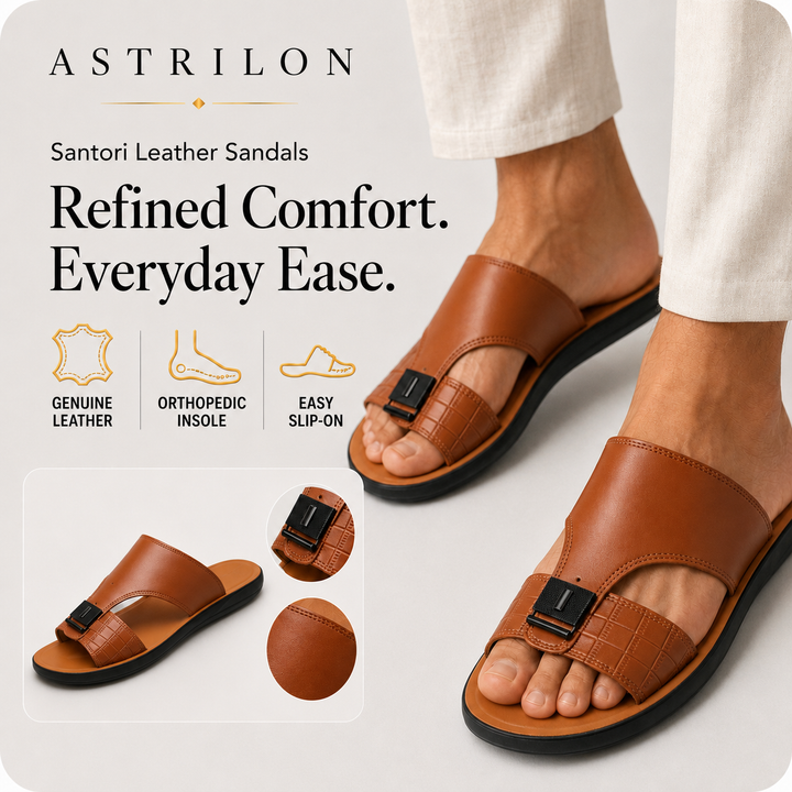 Santori Leather Sandals