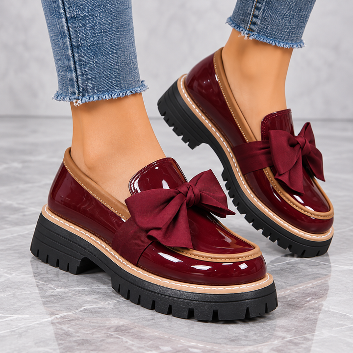 Solena Bow Loafers