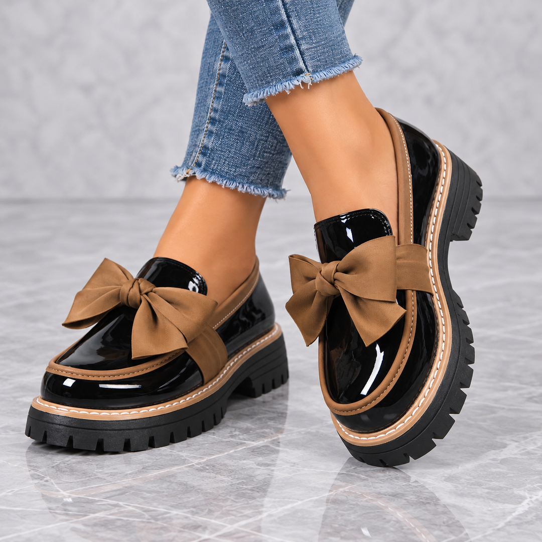 Solena Bow Loafers