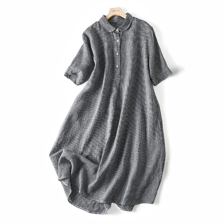 Willow Linen Midi Dress