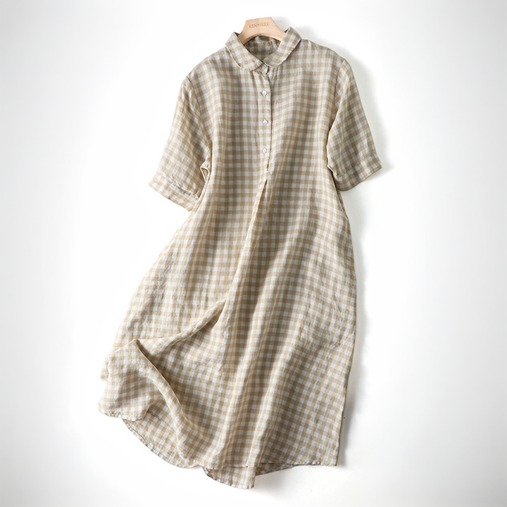 Willow Linen Midi Dress